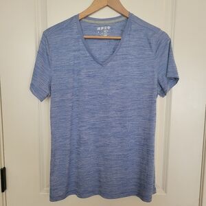 Reel Legends Blue Performance Tee